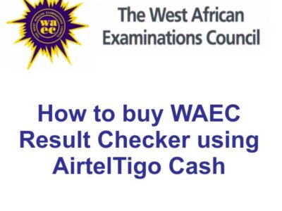 Check WAEC using TIGO Cash