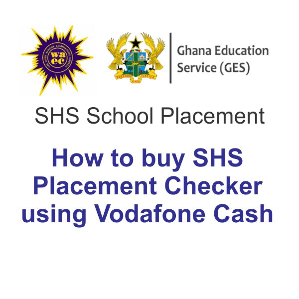 SHS Placement using Vodafone Cash