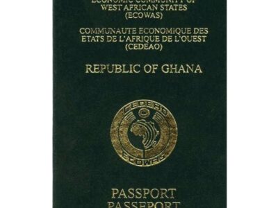 Ghana Biometric Passport