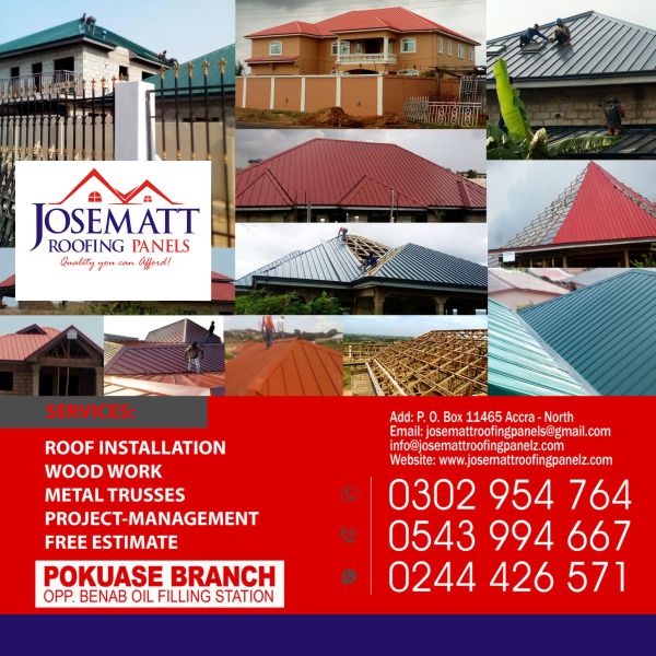 Josematt Roofing Panels