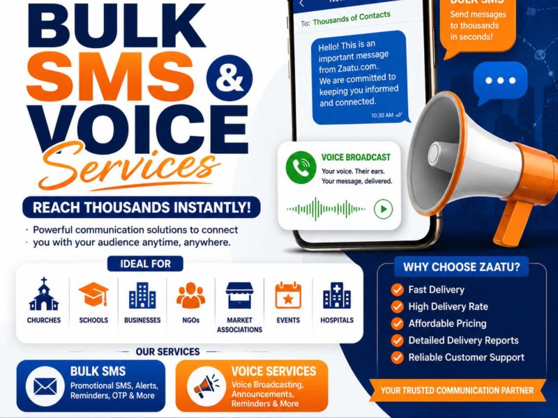 ZAATU Bulk SMS & Voice